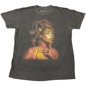 Kali Uchis Red Moon In Venus Tour Shirt Faded Black Double Sided